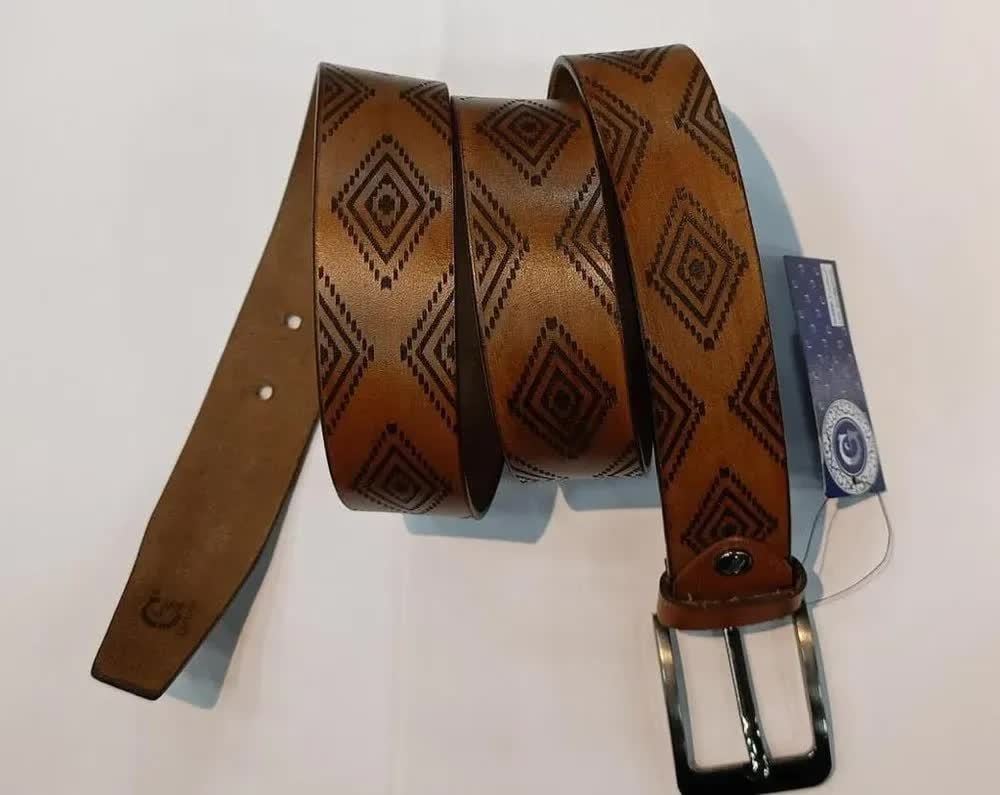 Men Designer Leather Belt in Delhi at ₹ 148 ₹ 183 Unit by NF - Main Image