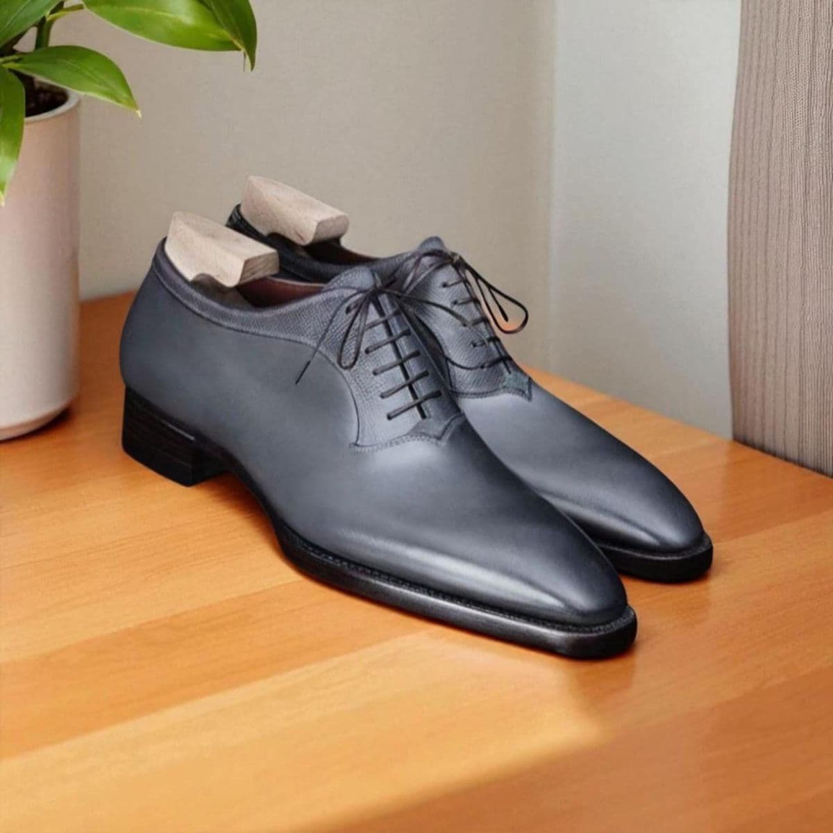sachin and babi light blue dress Grey Men's Dress Shoes