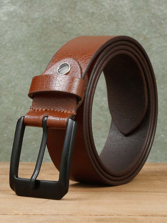 Men Leather Casual Belt Vintage Brown in Delhi at ₹ 100