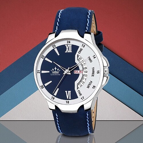 Men Leather Wrist Watch in Delhi at ₹ 175 ₹ 350 Unit by