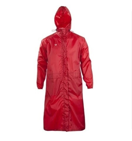 Men Plastic Rain Coat Red (XL) in Mumbai at ₹ 185 ₹ 250 Pc - Main Image