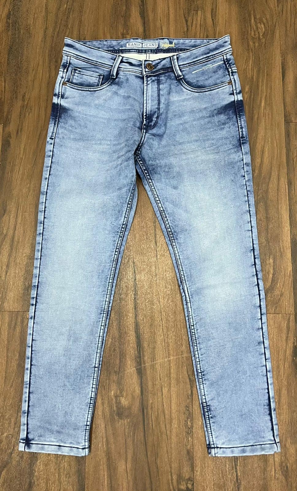 Men's Designer Light Blue Jeans in Bangalore at ₹ 570 ₹ 850