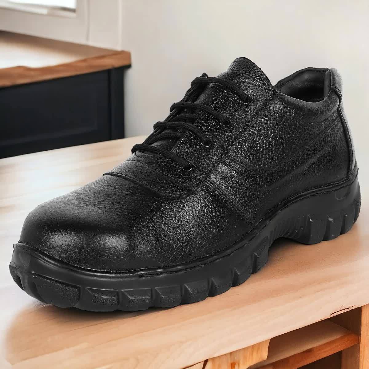 Men's Heat-Resistant Safety Shoe Black(Size to 7) in Puri at