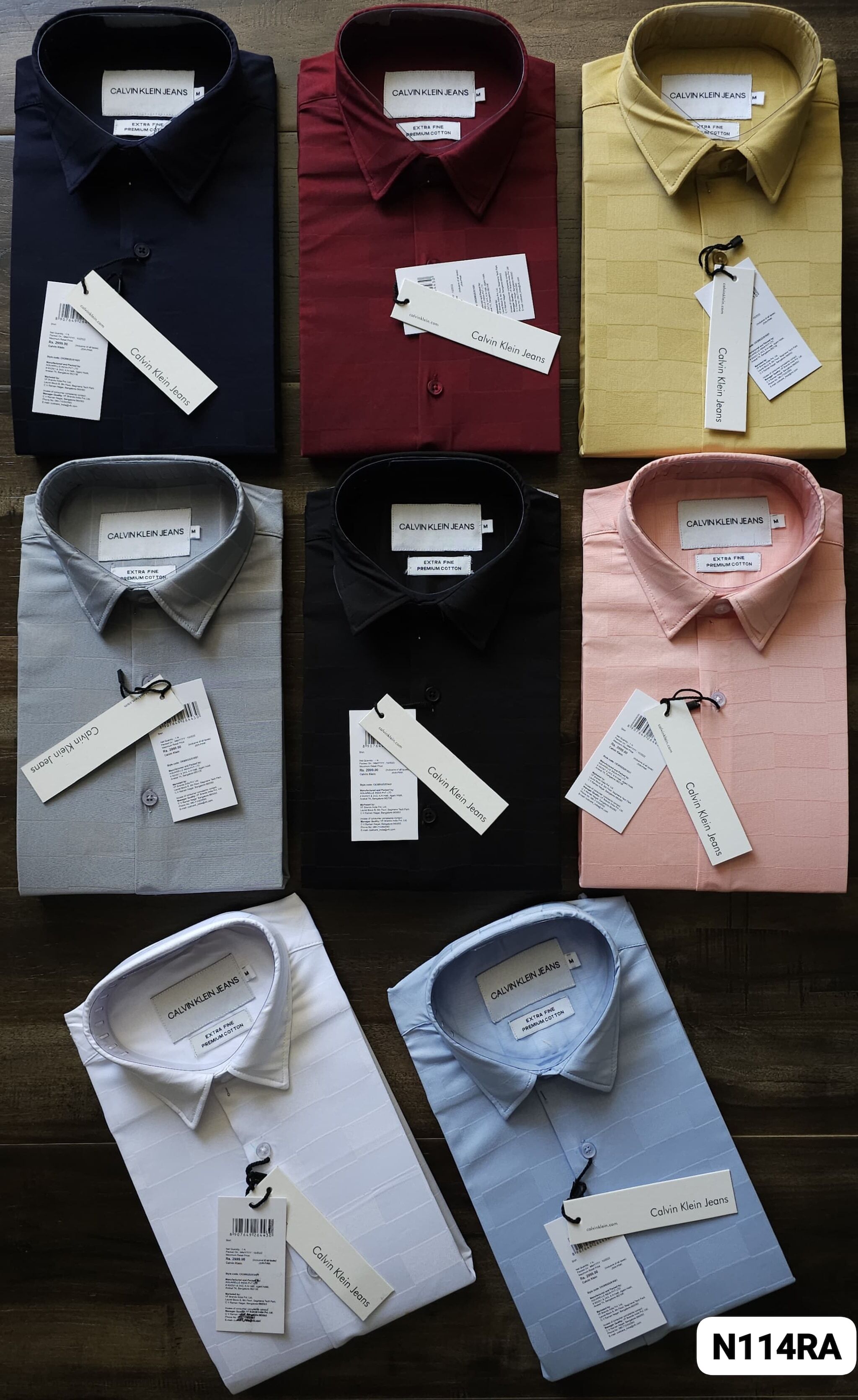 Men shirt in Mumbai at ₹ 300 ₹ 400 Pc by Brand Surplus