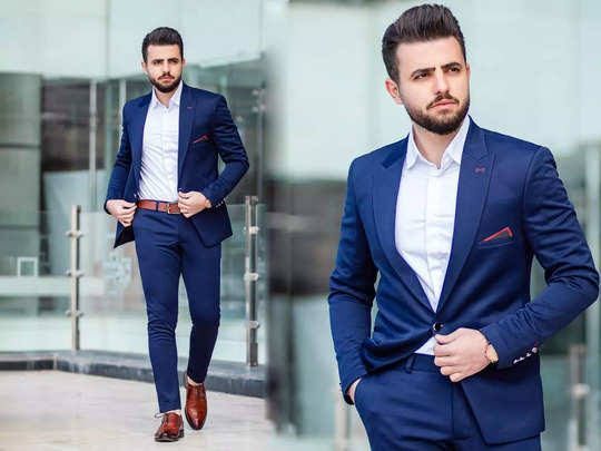 Mens Designer Navy Blue Coat Pant in Jaipur at ₹ 1,000 ₹ 1,500