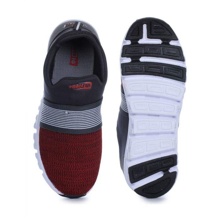 Liberty Force 10 Non Lacing Men's Sports Shoes (FLEXPRO 15,Red, - Main Image