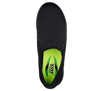 Skechers Mens Go Flex Maneuver US 10 BLACK [54017] in Barmer