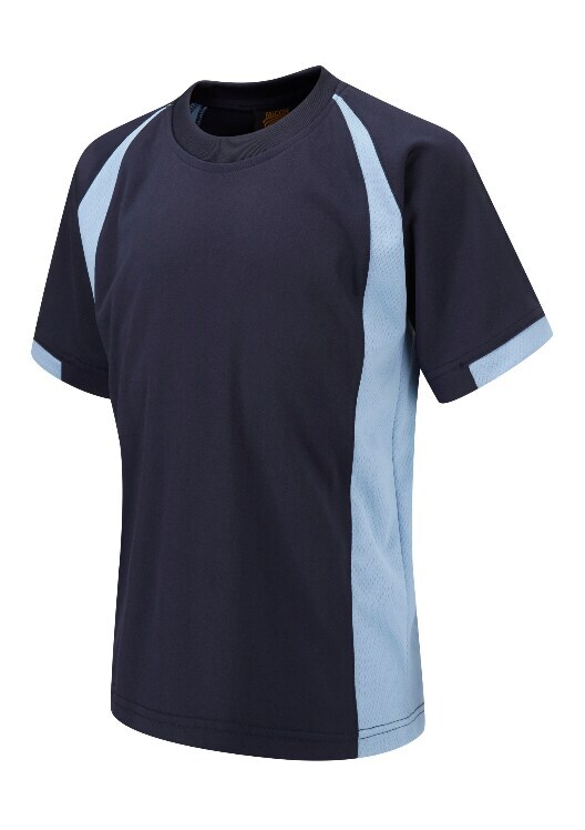 Mens Round Neck Sport Wear T Shirt, Size: M in Meerut at ₹ 120