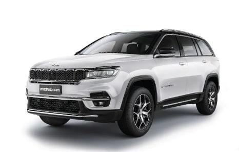 Buy Jeep Meridian Overland AT 4x4 2023 BS6 - Diesel (Pearl White
