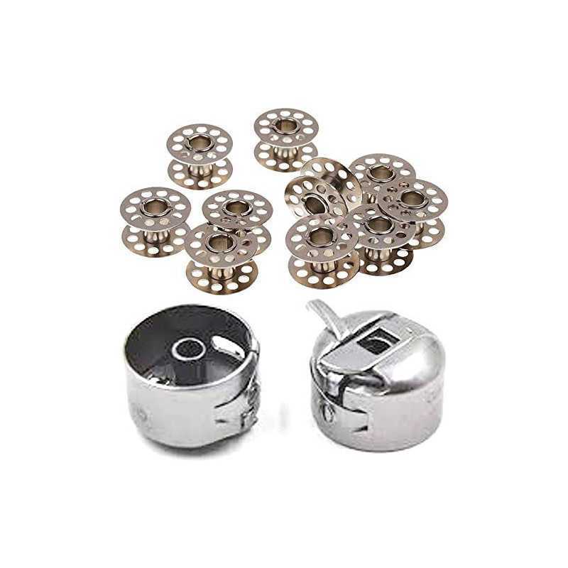 Stainless Steel Threaded Bobbin Case for Industrial Sewing