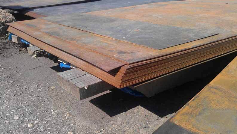 Metal Yard Corten Steel Plate EN10025-5 S355J2W+N in Mumbai at ₹ 1,000 / Mt  by DIAMOND ALLOYS INC. ALLOYS STEEL PLATE. BOILER PLATE - Justdial