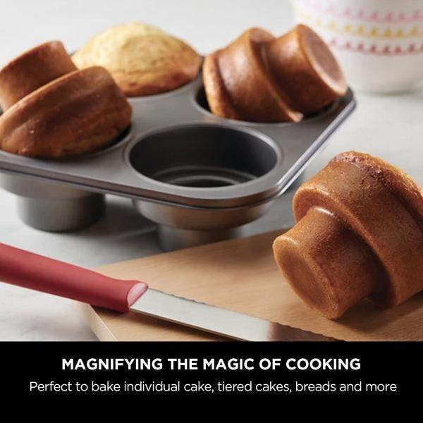 Meyer 47351-C Bakemaster Cup 2-Tier Square Cake Pan in Anand