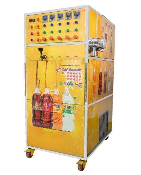 real beverage soda bottling machine price