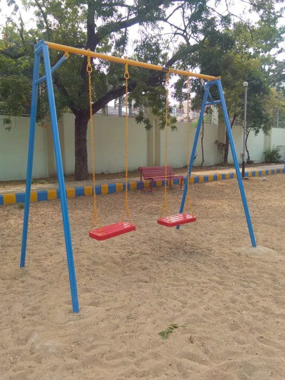 Mild Steel Outdoor Playground Swing, Seat in Rangareddy at