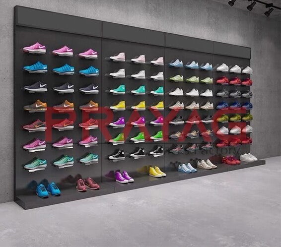 Mild Steel Shoe Rack in Kanpur at ₹ 265 by Prayagracks