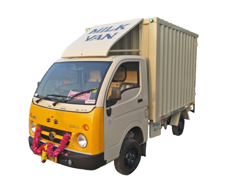tata milk van