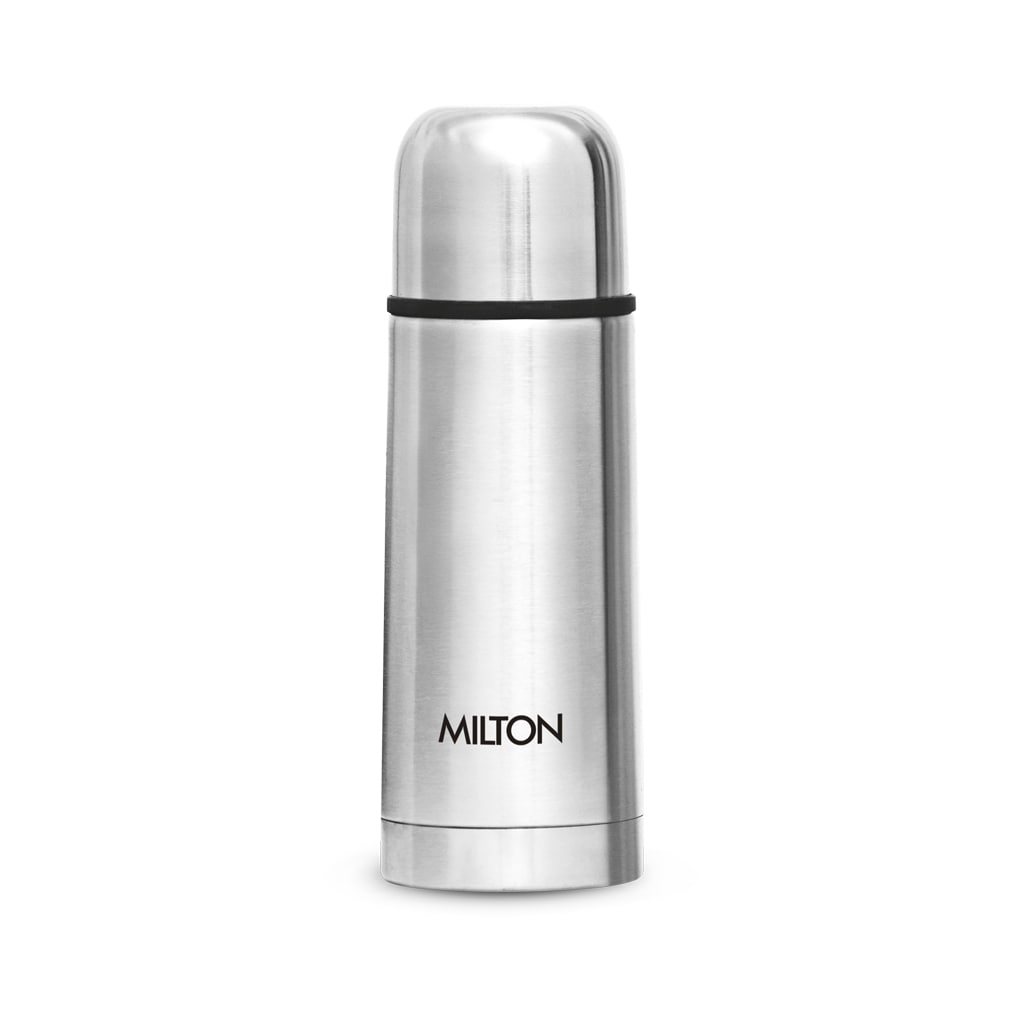 MILTON Thermosteel With Flip Lid Stainless Steel Water Bottle (350