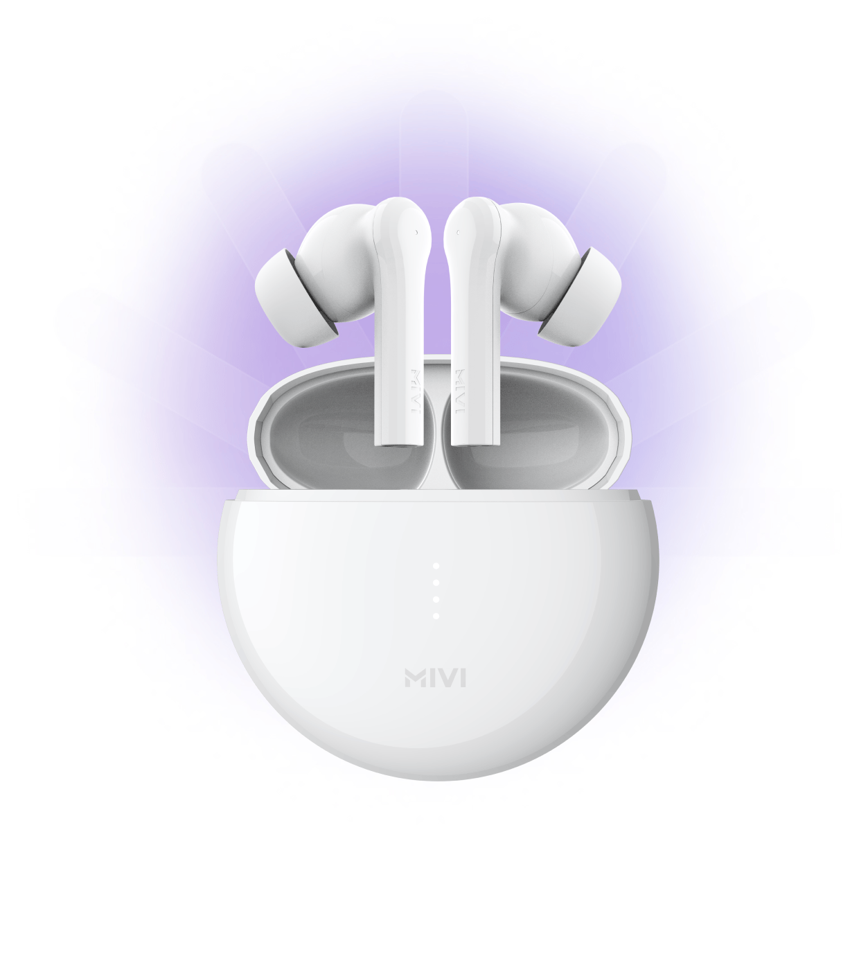 Mivi Earphones Mivi Airdopes MIVI Duopods F60 ENC Earbuds (White