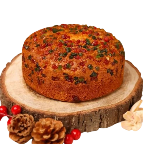 Mixed Fruit Eggless Dry Cake (500gram) in Kanpur at ₹ 349 Pc by