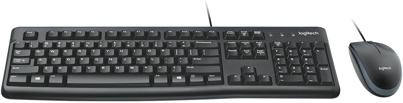 Logitech MK120 Wired Keyboard (Black) in Mumbai at ₹ 982