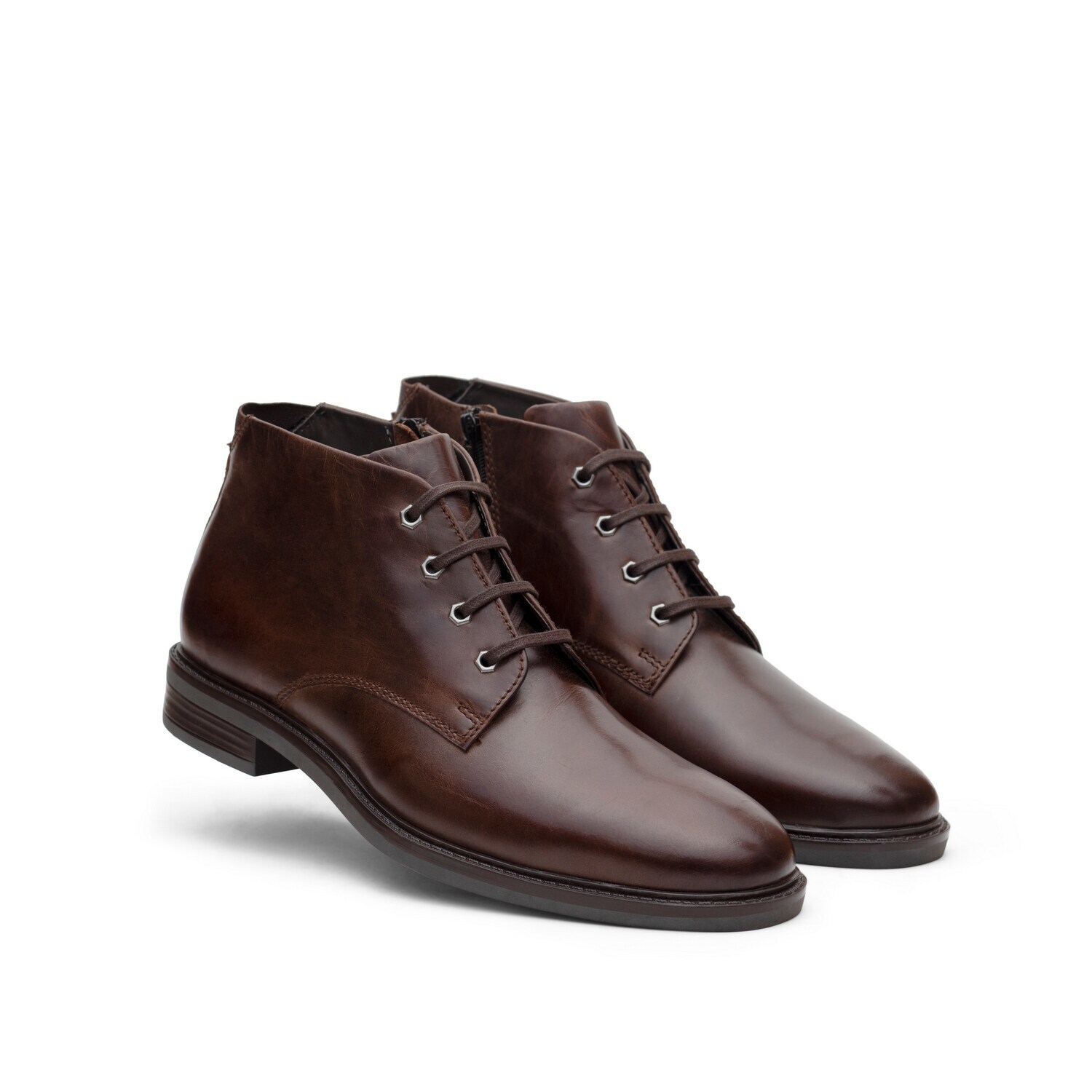 brown shoes
