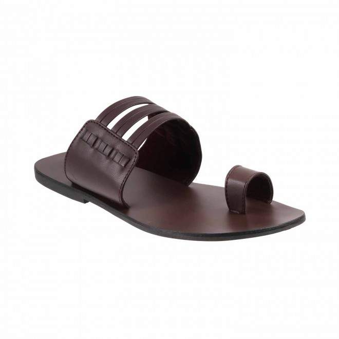 MOCHI 16-148-12-42 Brown Synthetic Casual Chappals in Wayanad at