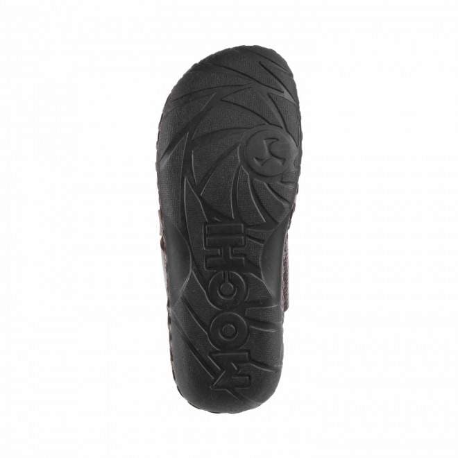 MOCHI 16-9378-12-42 Brown Casual Chappals (Size 47) in Fatehpur