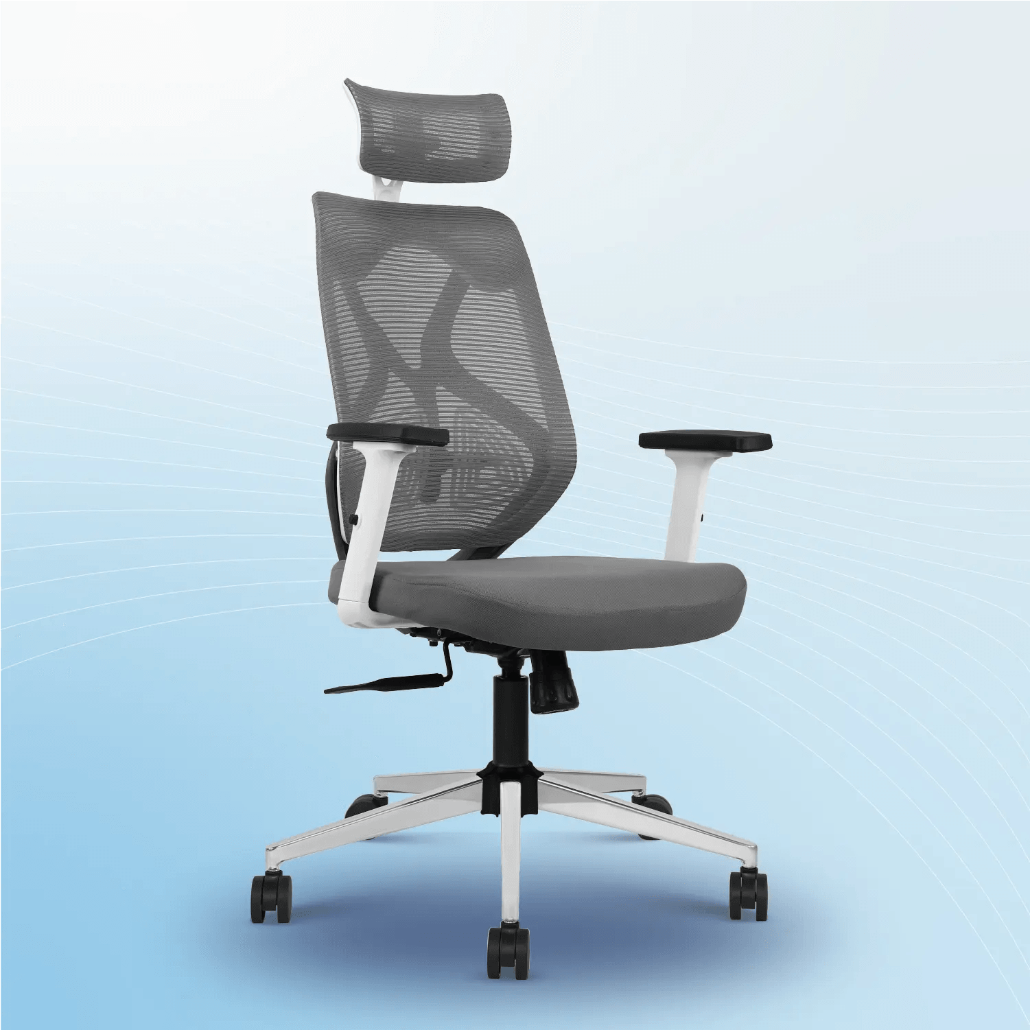 office furniture best office chair fabric Modern Fabric Office Chair with Sturdy Metal Support in Hyderabad at best  price by Pinnacle Furniture Justdial