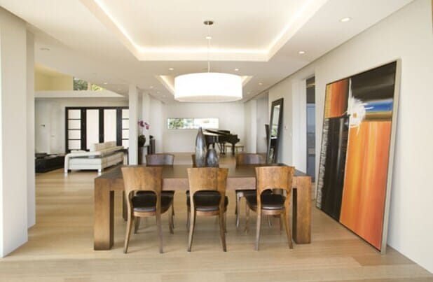 Modern Gypsum false Ceiling Panel Design For Dining Room in Daund