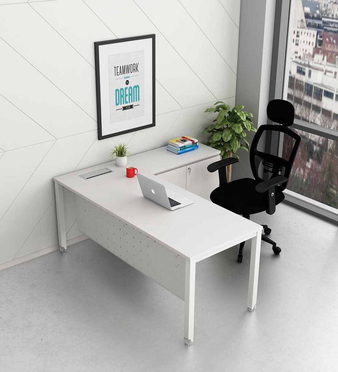 Modern Office Desk in Hyderabad at ₹ 200 ₹ 32,000 Pc by