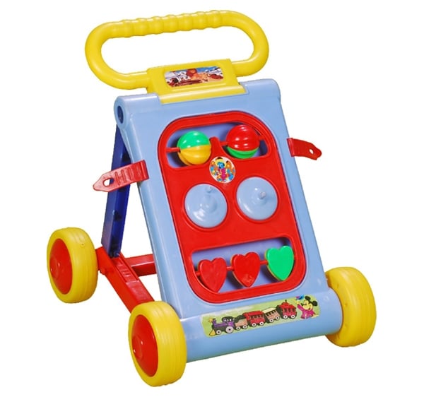 Wooden baby cheap walker mothercare