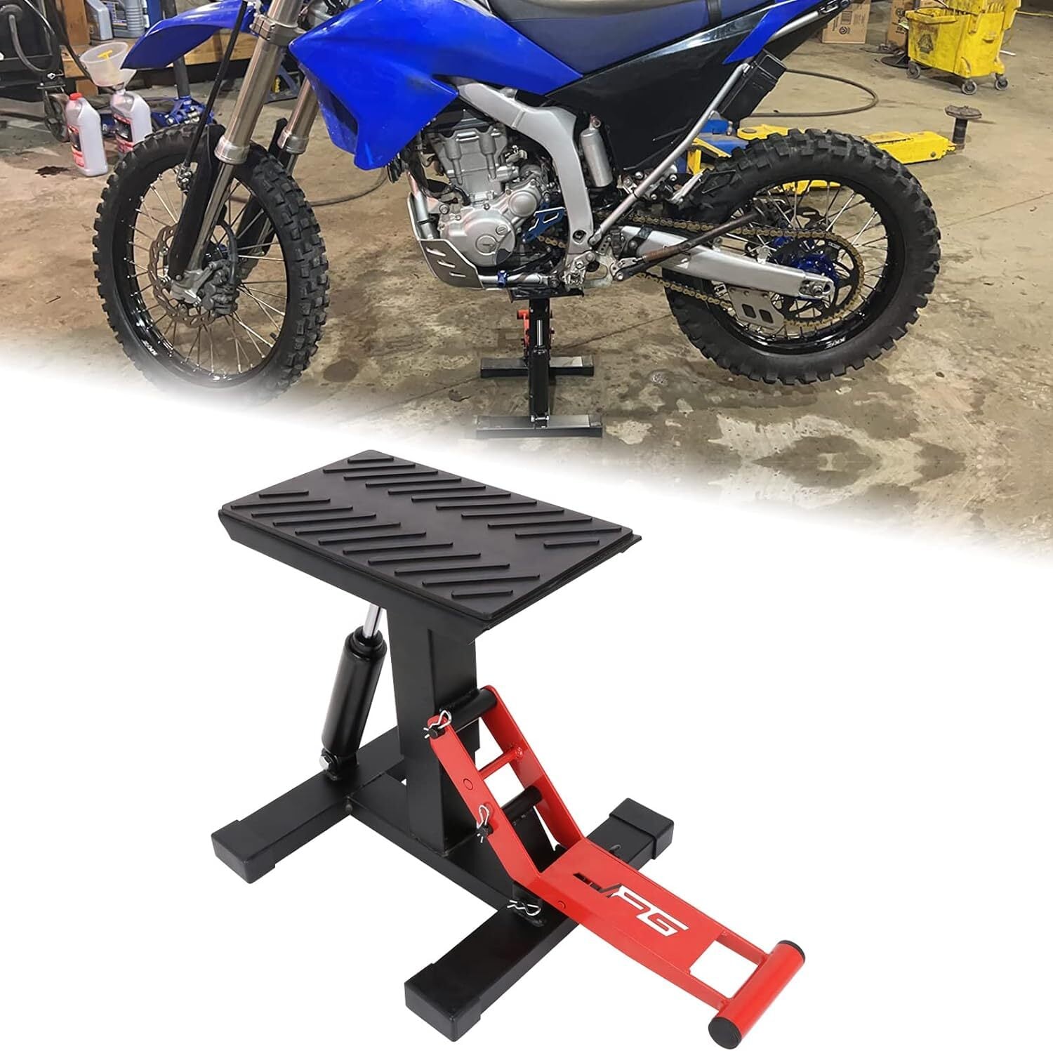 Motorcycle Maintenance Stand Portable & Compact Lift PITSTOP Stand