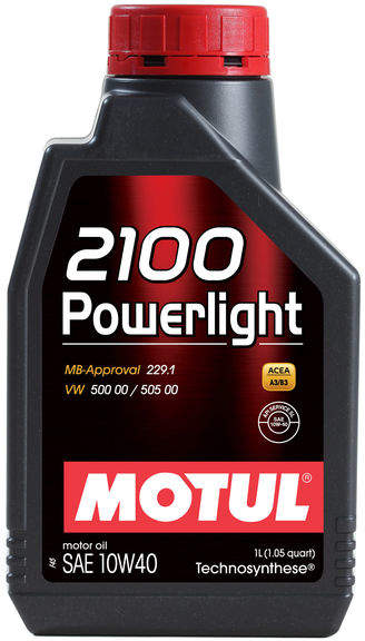 MOTUL 2100 POWERLIGHT 10W-40 20L モチュール 2100 パワーライト 10W