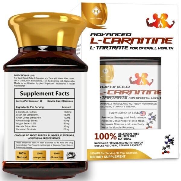 Mountainor L Carnitine Capsules in Hyderabad at  595 / Btl by Mountainor  Well Being Pvt Ltd - Justdial