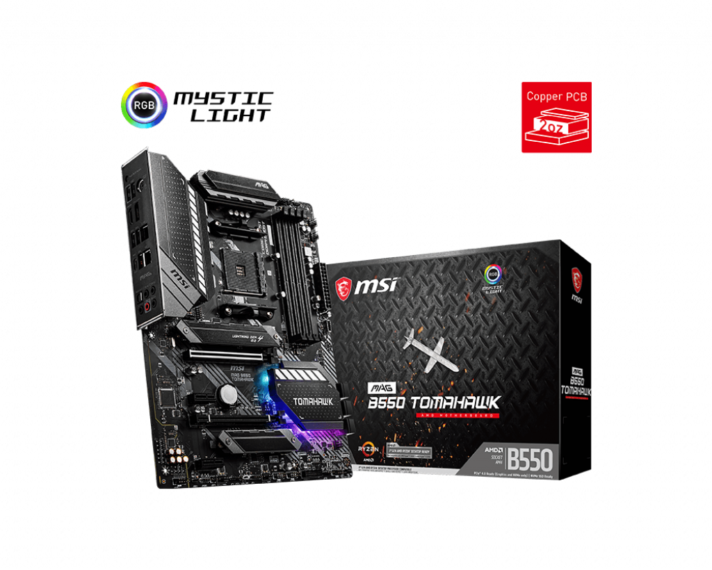 Msi Mag B550 Tomahaw Motherboard in Kanpur at ₹ 21,375