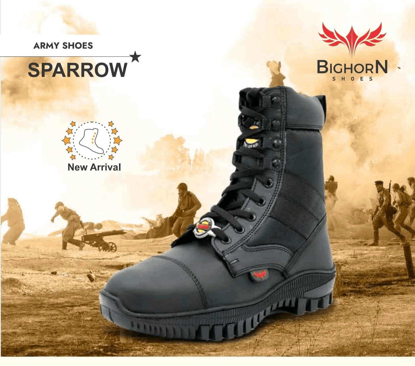 Army Sparrow Long Boots in Karnal at ₹ 2,000 ₹ 2,099 Pr by
