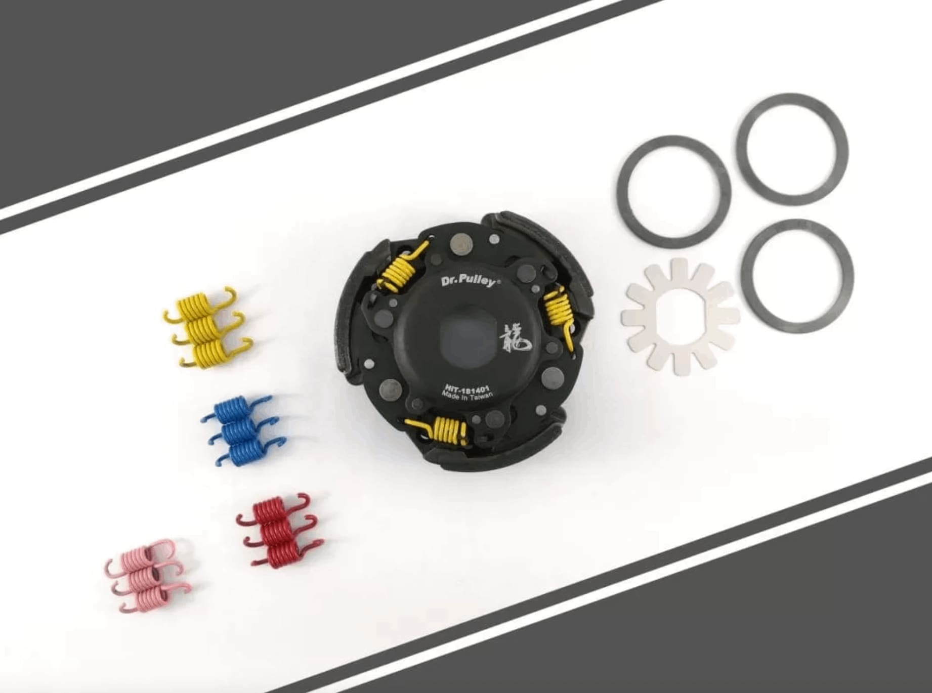 DR PULLEY SCOOTER HIGH THRUST CLUTCH ASSY HiT181401 YAMAHA AEROX