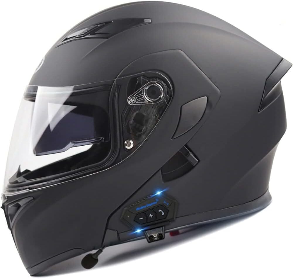 Studds Drifter D2 Decor Full Face Hemlet (Black N10, Size - XL) in
