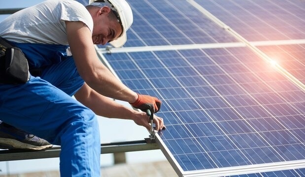 Solar Panel Installation by Bhaichara Enterprises