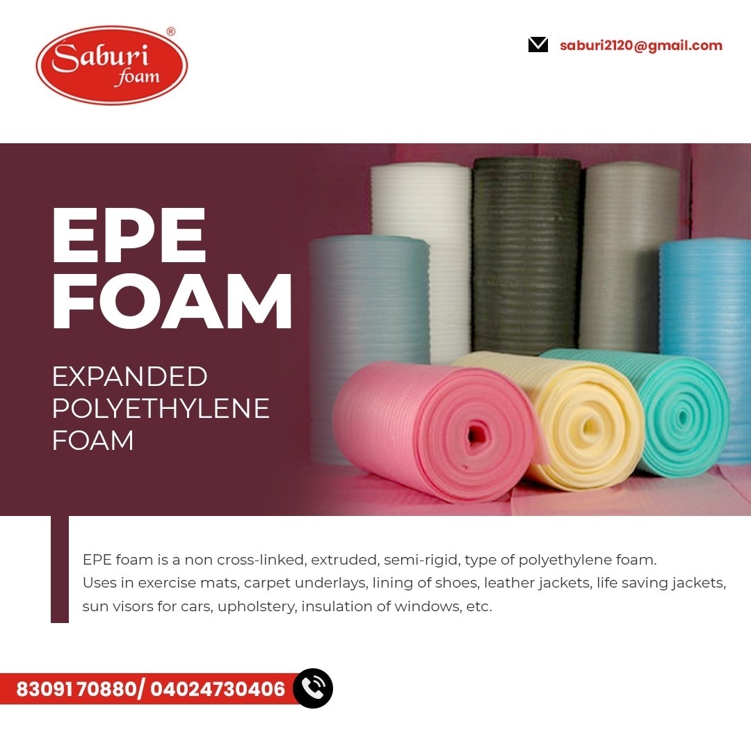 EPE FOAM ROLL in Hyderabad at ₹ 2,150 Pc by Agarwal Foam and