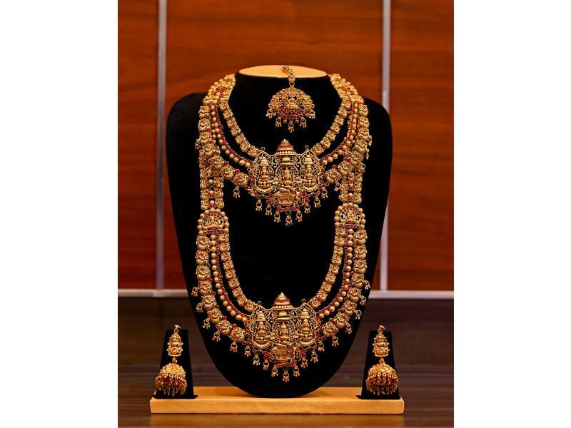 Temple Jewellery Snapdeal Bridal Jewellery Snapdeal Choker Set