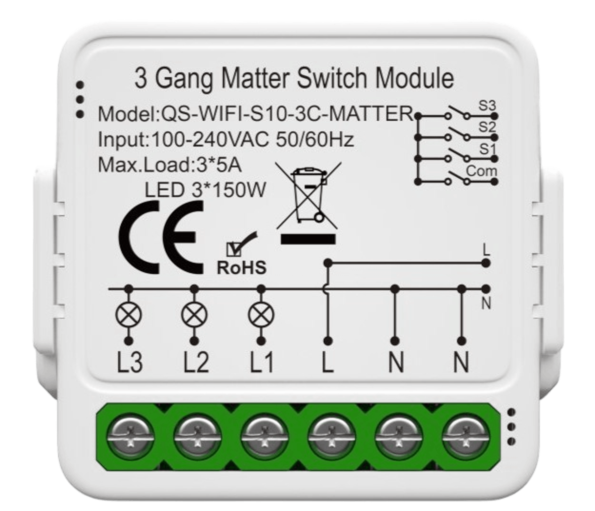 3 Gang In-wall Switch Module Blinc in Chennai at best price by K R ...
