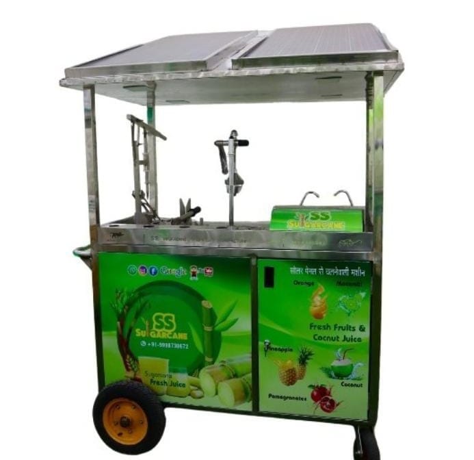 Sugarcane Solar Cart in Ahmedabad at ₹ L Unit by S S Soda