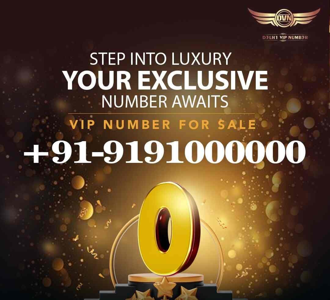 Vip Number Service 9191000000 DVN VIP Mobile Number in Delhi at ₹ 5,000 / Unit by Delhi ...