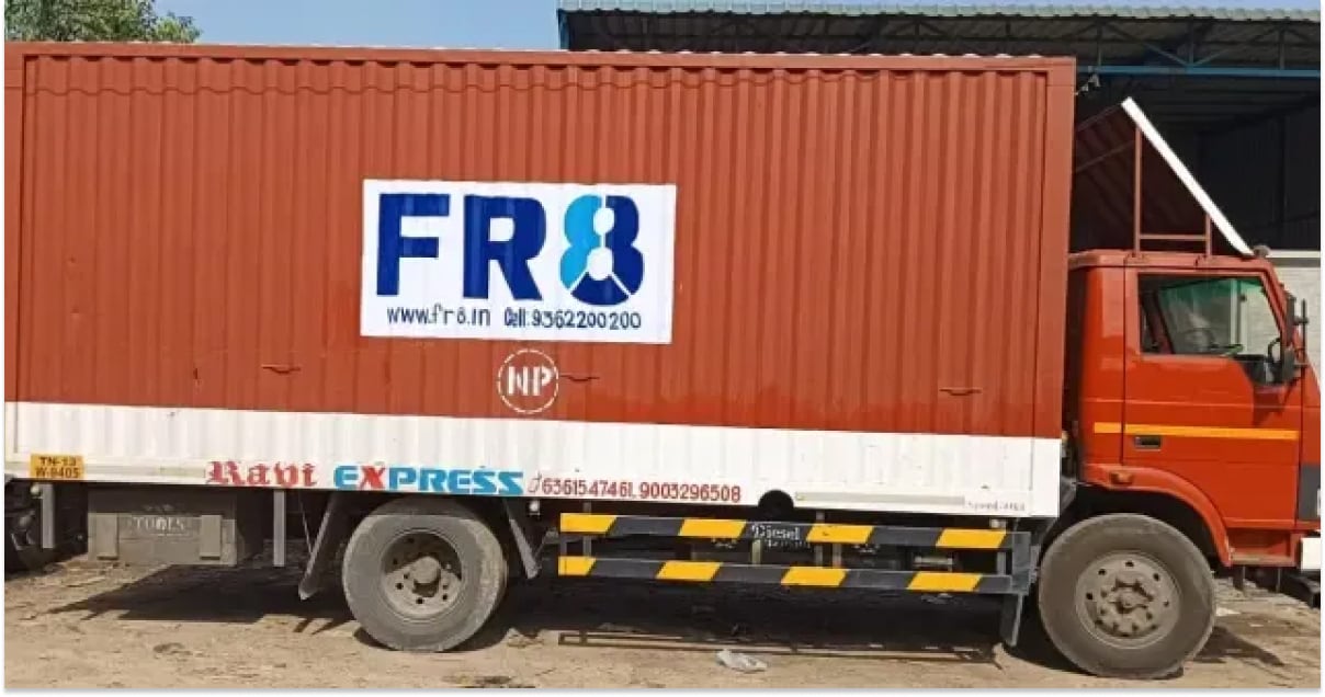 Single Axle Container 32 Feet Single Axle Container Trucks in Hyderabad at ₹ 22 / Km by Fr8 ...