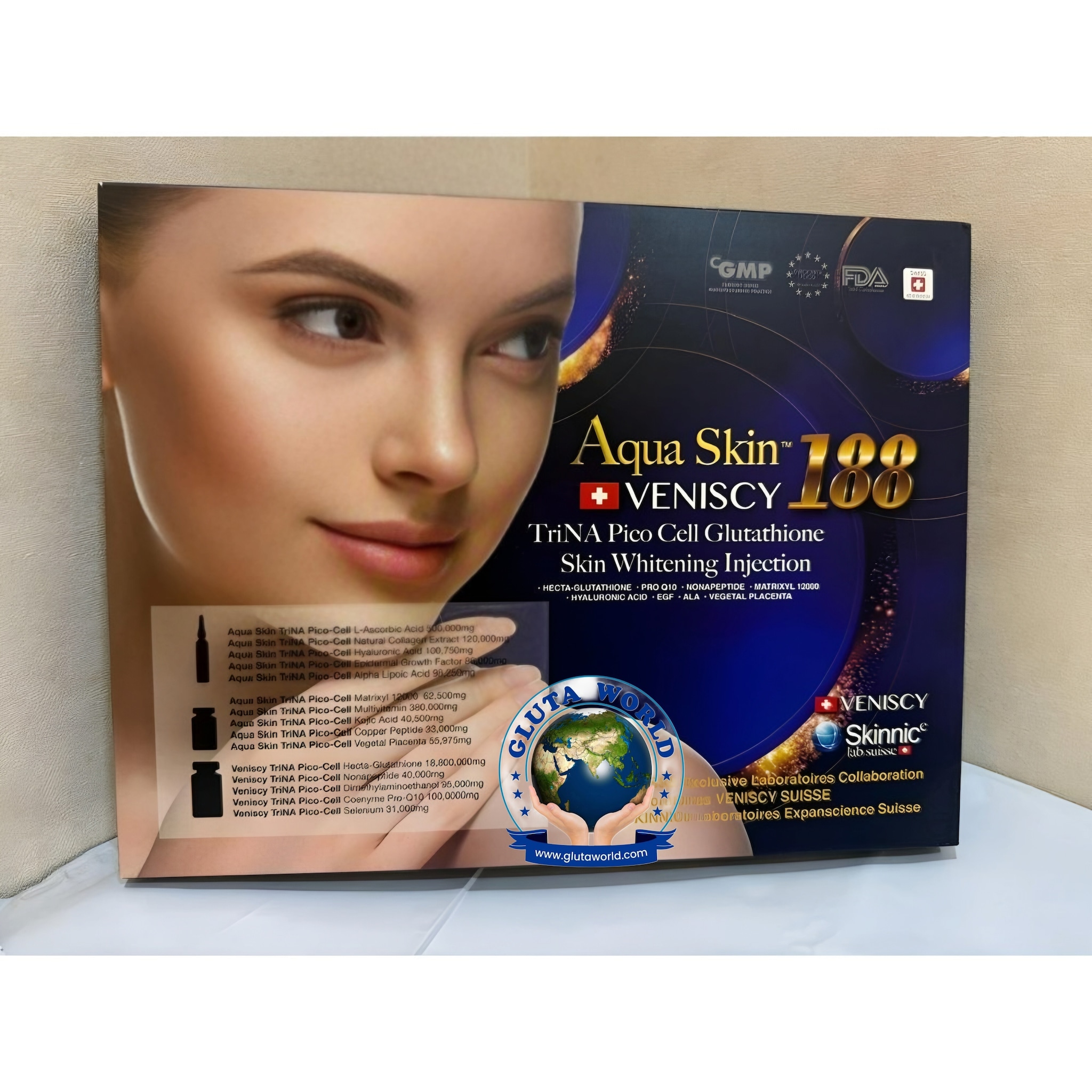 veniscy glutathione Gluta-C Skin Whitening Body Lotion – Smooth & Bright Skin main image 0