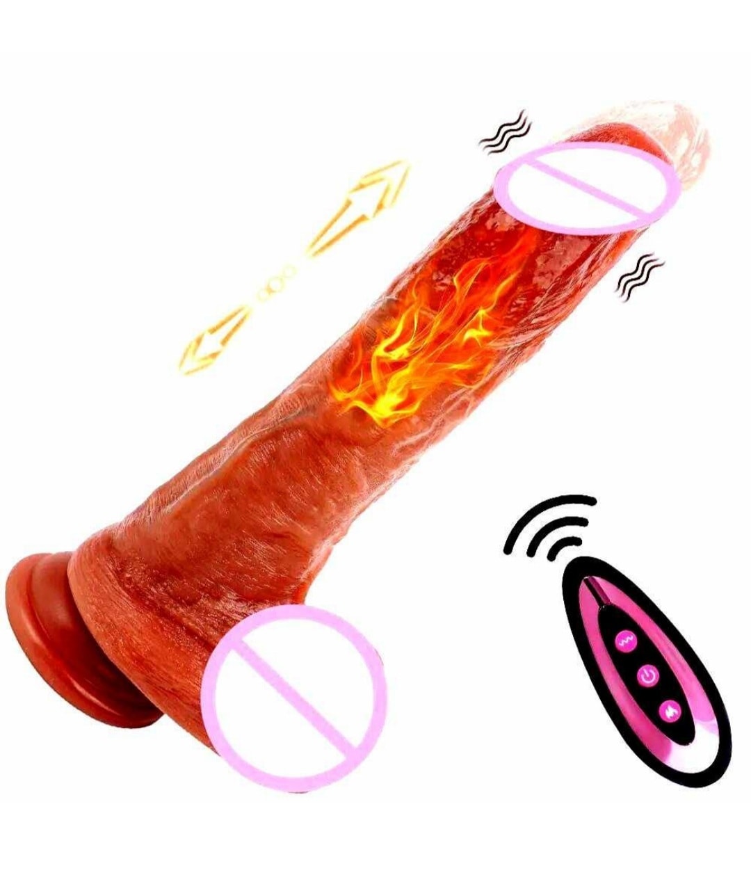 Realistic Rechargeable Silicon Dildo With Thrusting Motion in Surat at   6,000 / Pc by Sparshsutra - Justdial