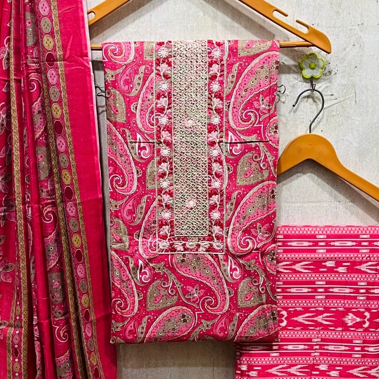 surat cotton dress material ladies suit dress material wholesale market surat cotton suit manufacturer balaji textile VANSHMJ