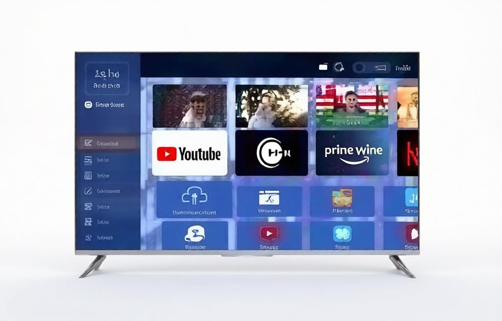 G-TEN 43-Inch 4K Ultra HD Smart LED TV, Android OS, Slim Bezel Design