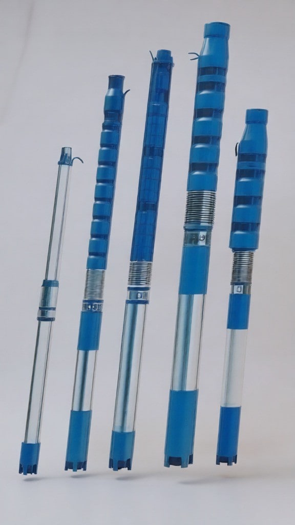 Unnati Multi-Stage Submersible Pump, Stainless Steel Body, IS:14220